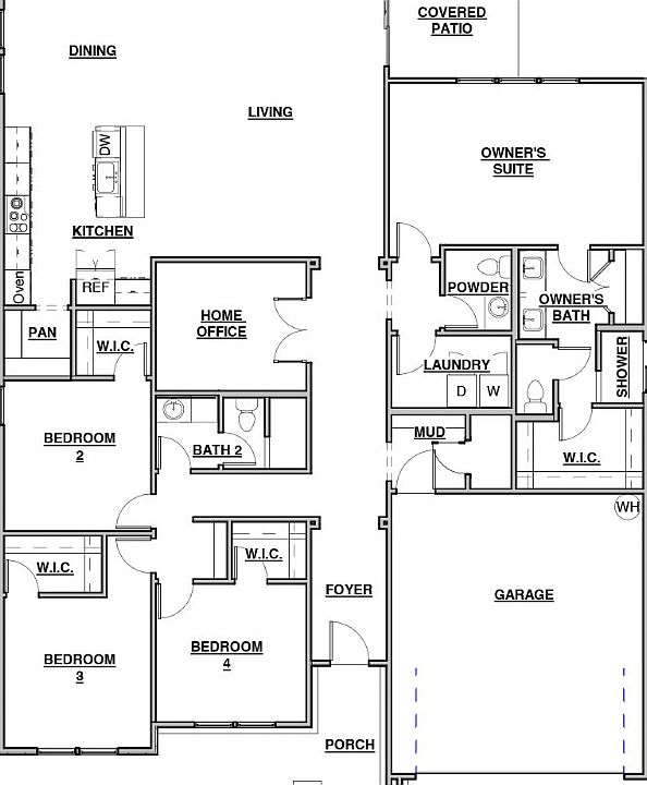 Mesquite Plan, Coves at Winfield, Laredo, TX 78045 Zillow