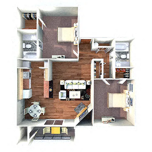 Floor plan St. Marteen