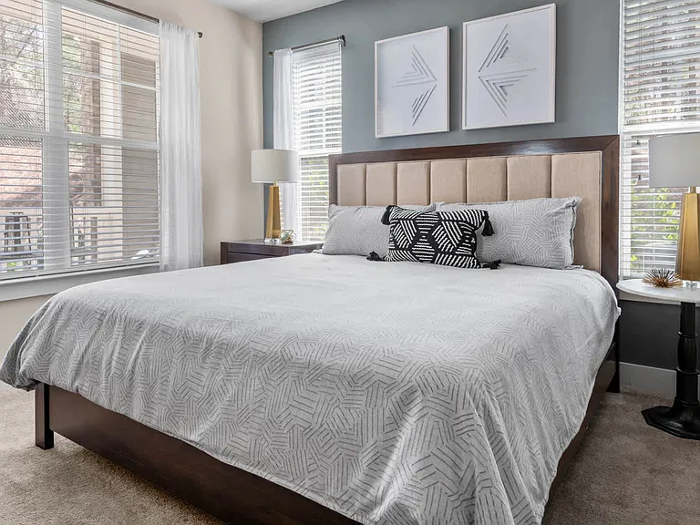 Carpeted Bedroom