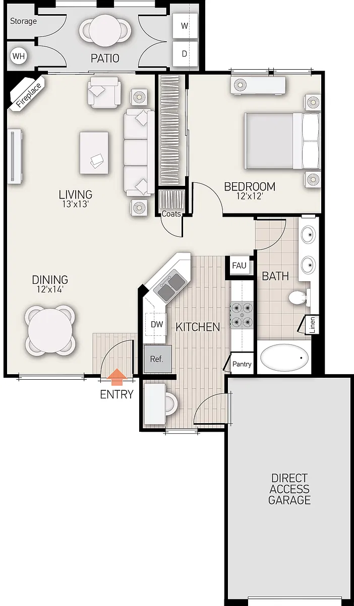 Floor plan Quail Ridge - Plan C