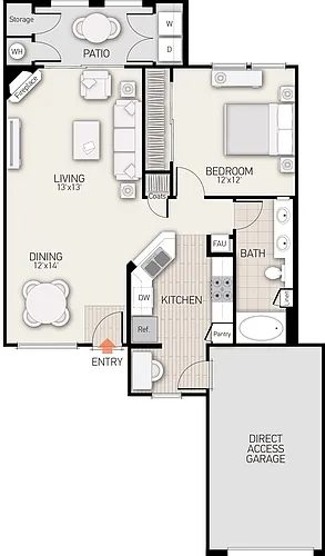 Floor plan Quail Ridge - Plan C