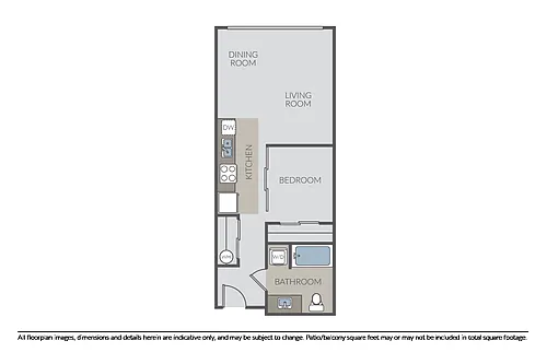 Floor plan Plan 1C