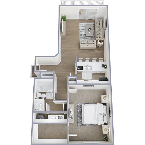 Floor plan Ellicott