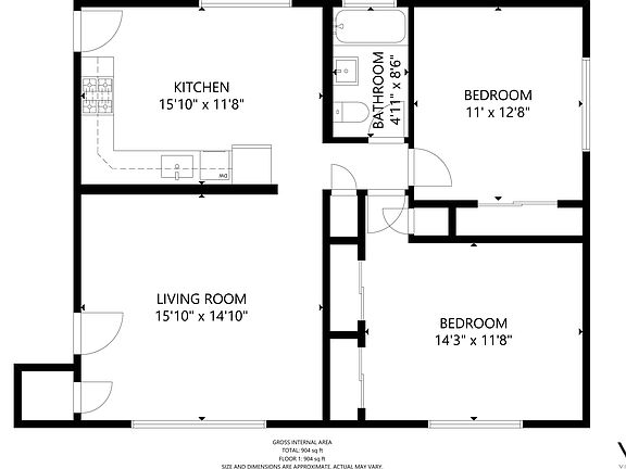 3rd image of 11037 S Homewood Ave #3B