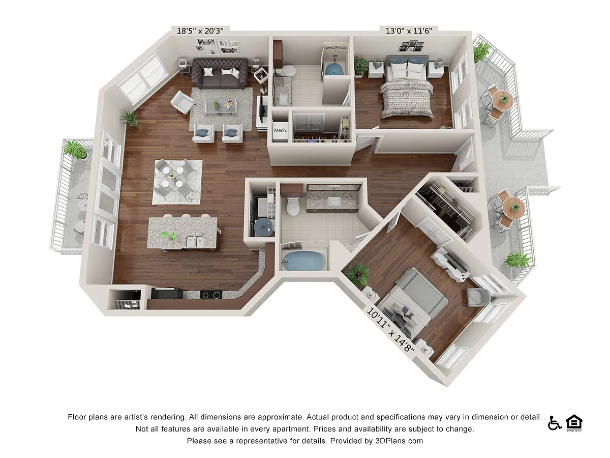 Floor plan B6