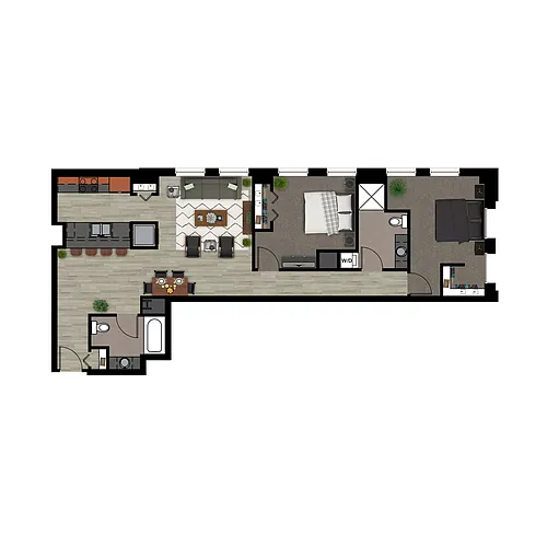 Floor plan B3