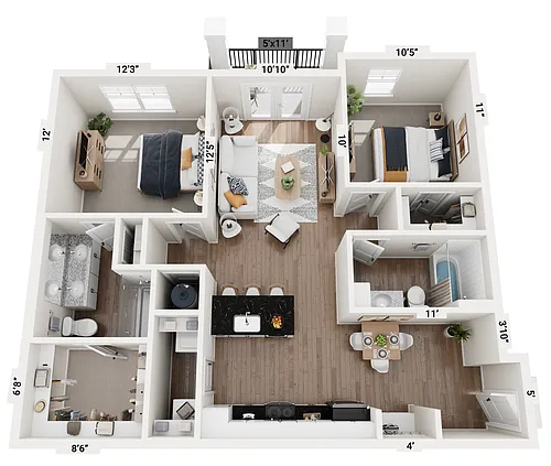 Floor plan Cobalt