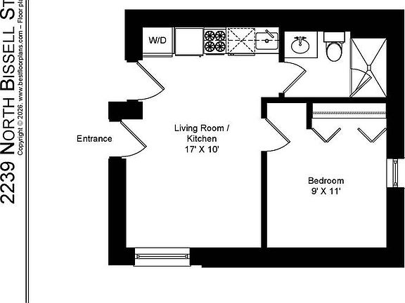 5th image of 2237-39 N Bissell St #1S
