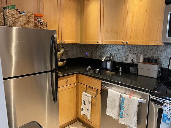 Full kitchen with ample storage space