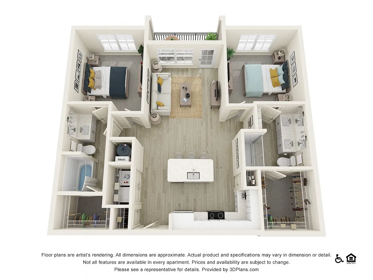 Floor plan B1a