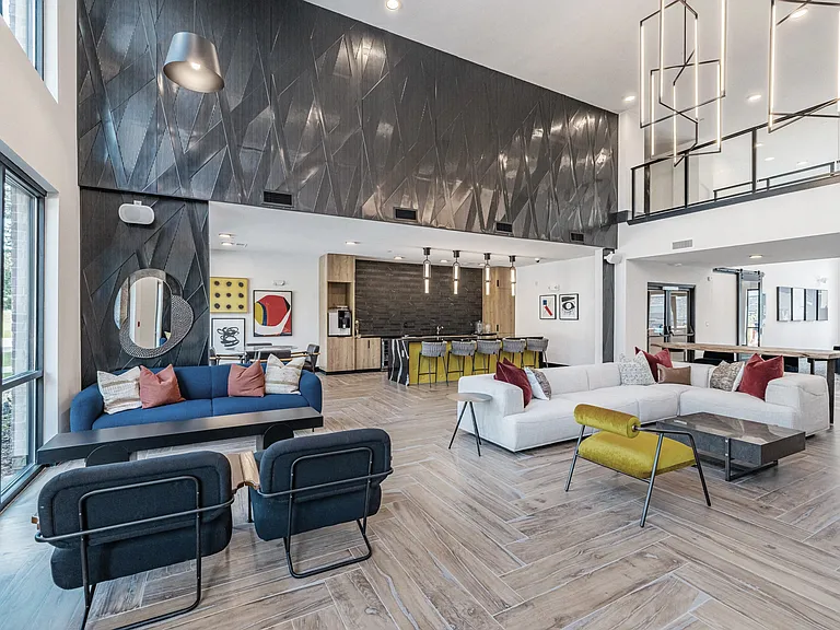 Clubhouse with TVs, Shuffleboard and Air Hockey