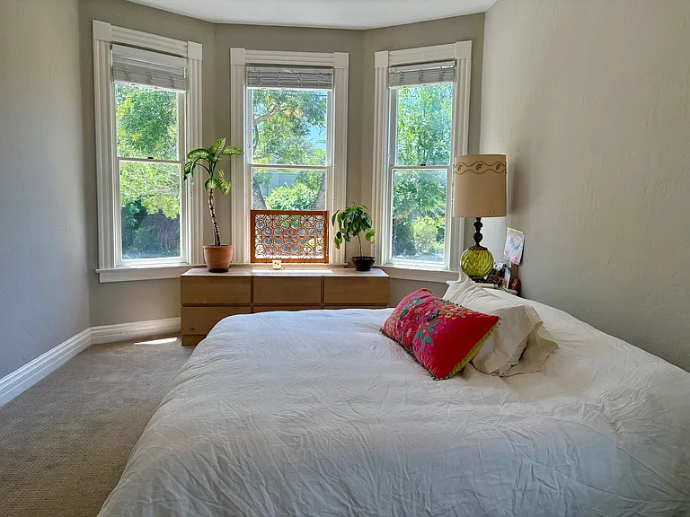 Master bedroom with walk-in closet. 1st Floor
