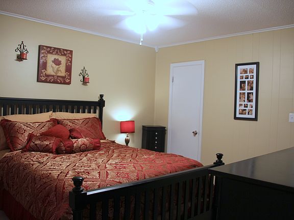 Master view from bathroom