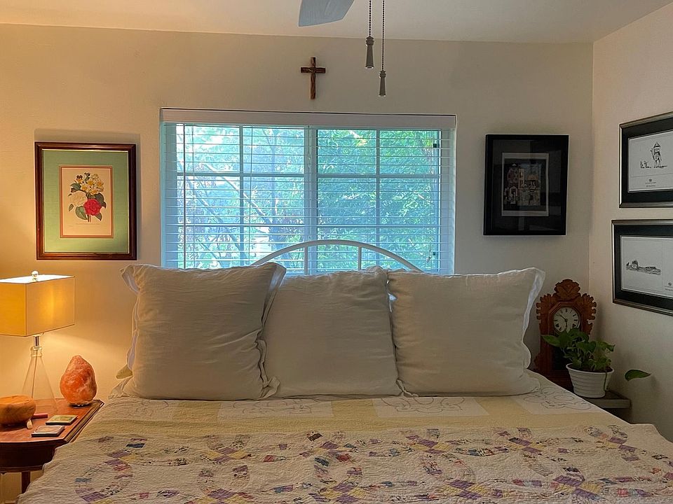 Bedrooms are private from each other and separated by the hall bathroom.