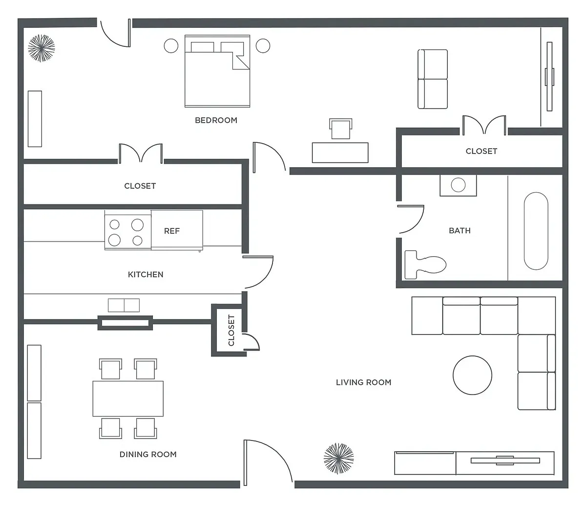 Floor plan 1/1
