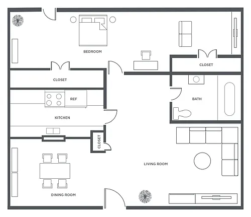Floor plan 1/1
