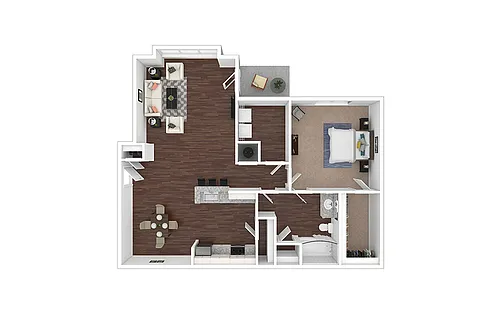 Floor plan Madison - Renovated