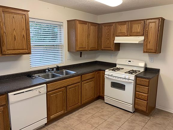 Modern Kitchen with range and dishwasher.