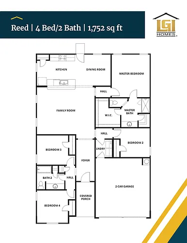 Floor plan Reed