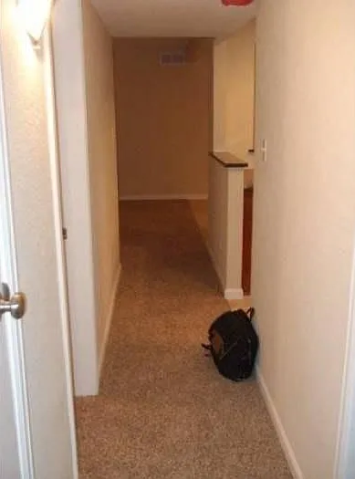 hallway to living room