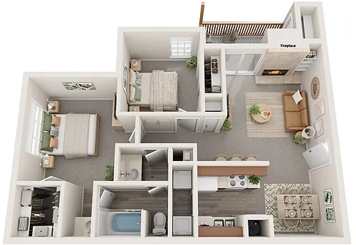 Floor plan B1
