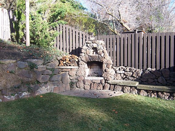 Outdoor Fireplace