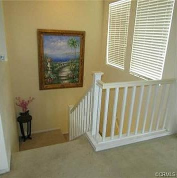 Stairwell with landing area