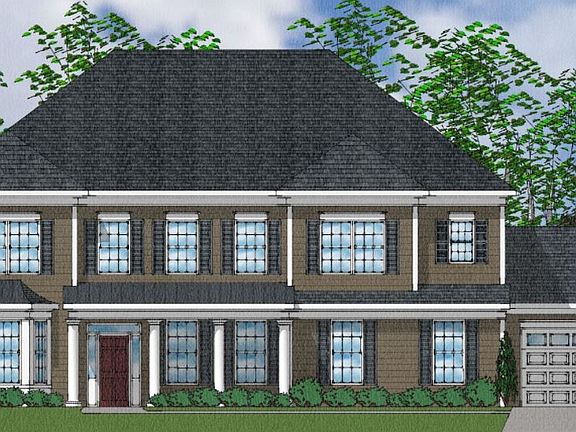 The McKenna II - Elevation D Side Entry