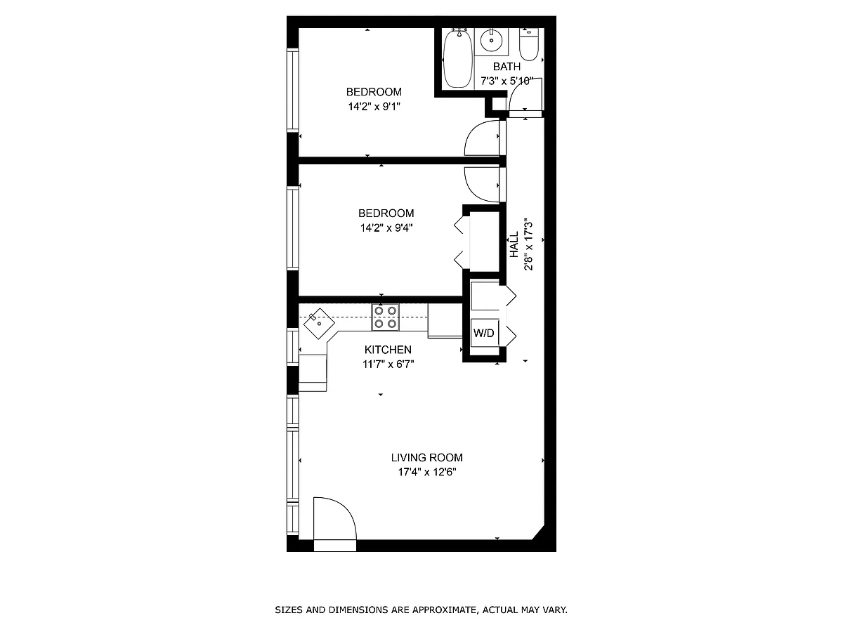 Floor plan The Arlington