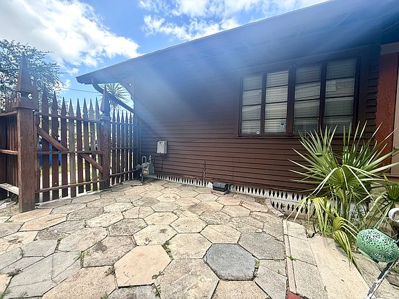 Private outdoor patio