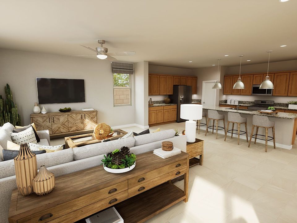 Plan 4503 Great Room Virtual Rendering