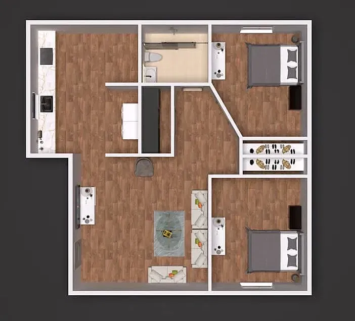 2 bed, 800 sqft, $1,350 — Photo 1