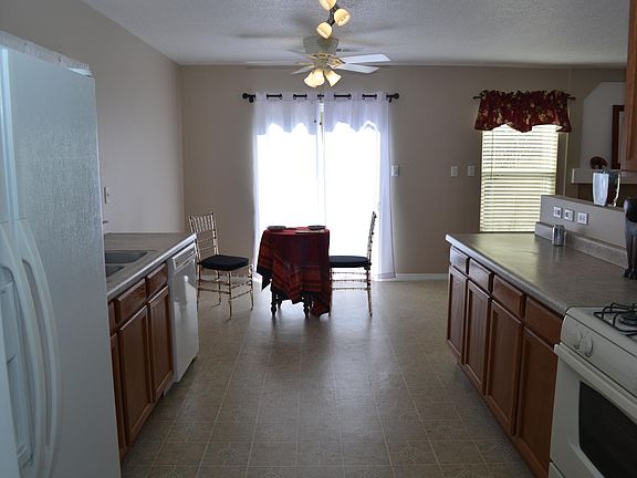 Kitchen and dining area