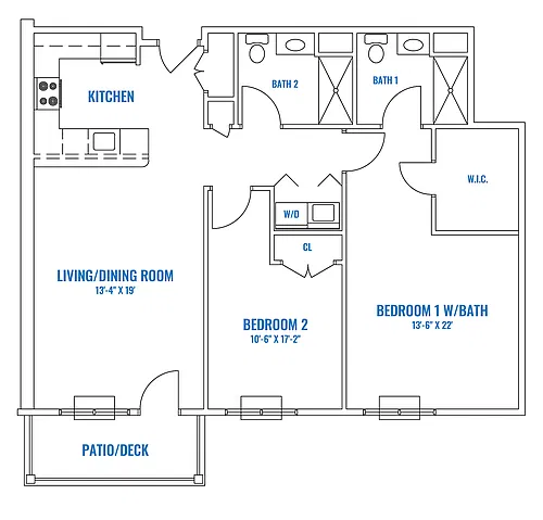 Floor plan The Ithaca