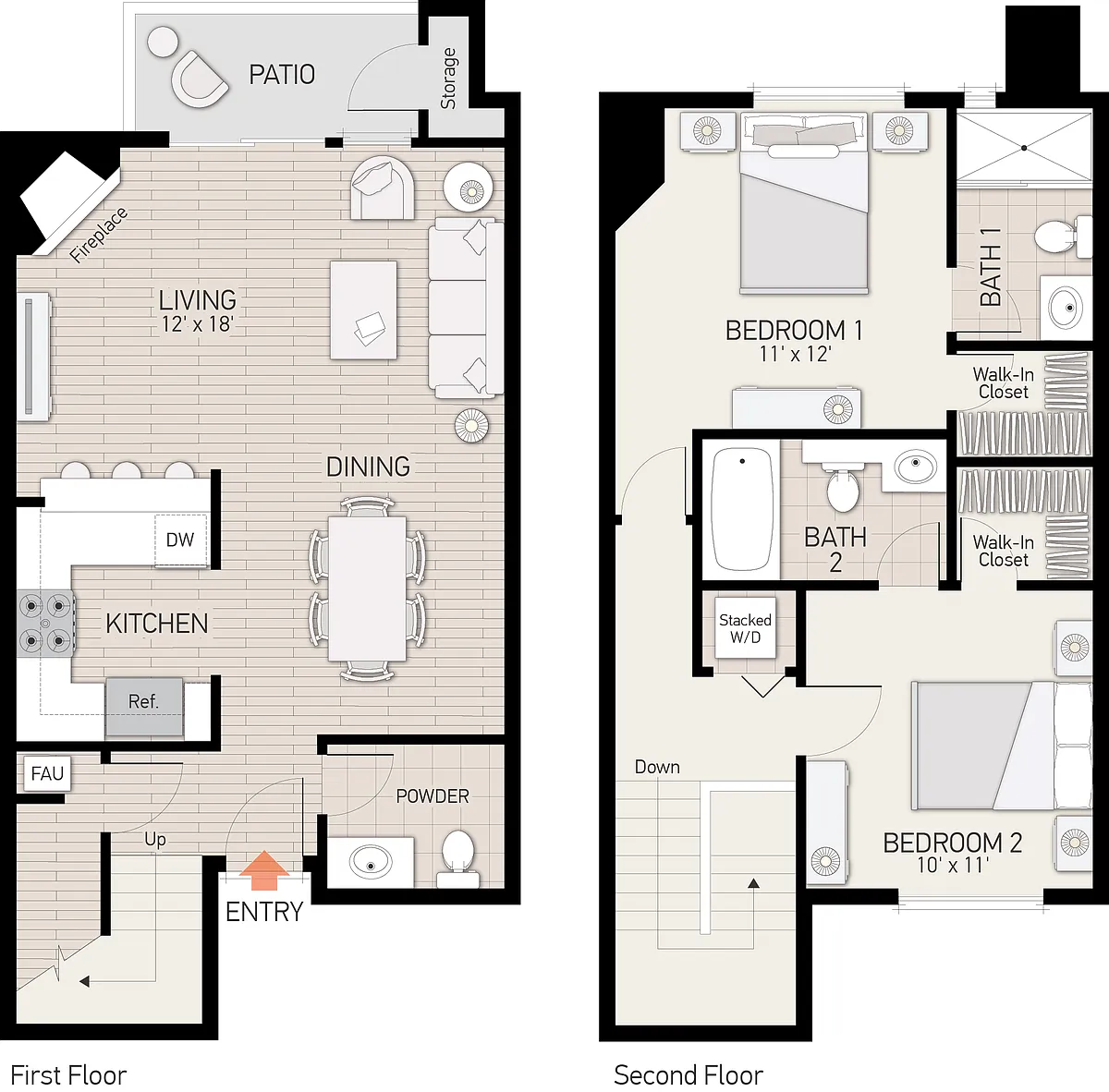 Floor plan Plan M