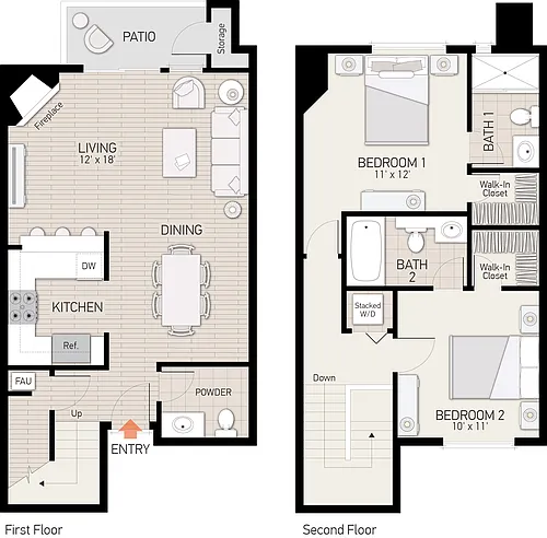 Floor plan Plan M