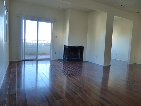 big living room with den