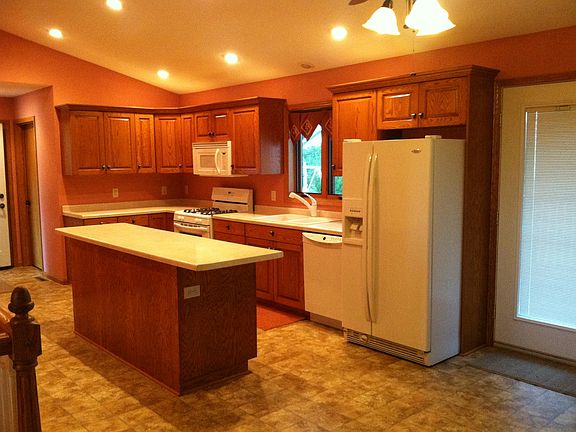 Kitchen with custom cabinets