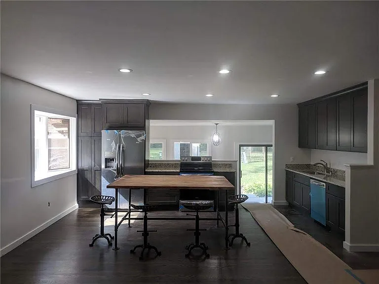 modern, well-lit open-concept living space