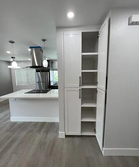Additional storage. Great for pantry