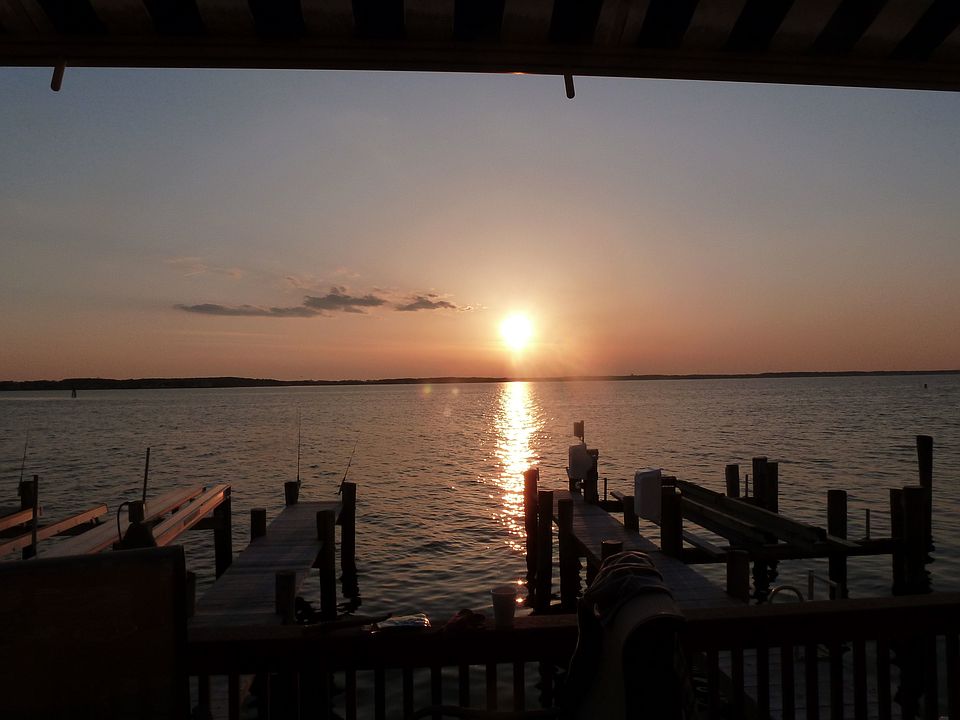 Sun set from Deck