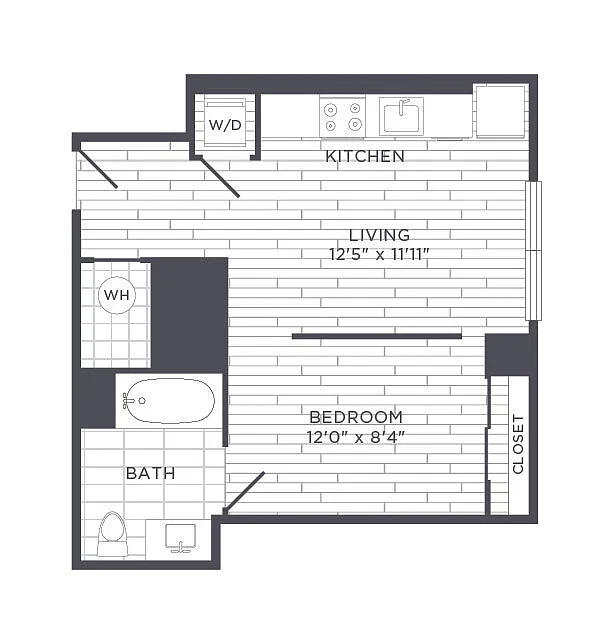 Floor plan Studio