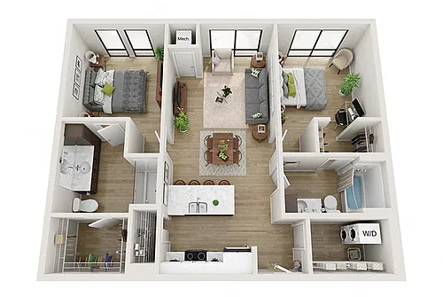 Floor plan Cooper