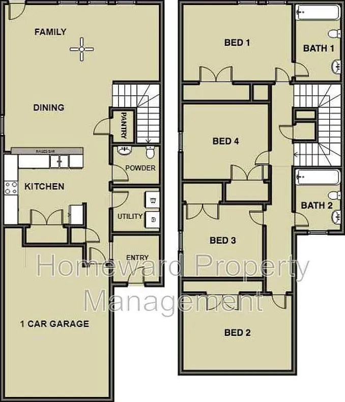 4 bed, 2.5 bath, 1751 sqft, $1,975 — Photo 2