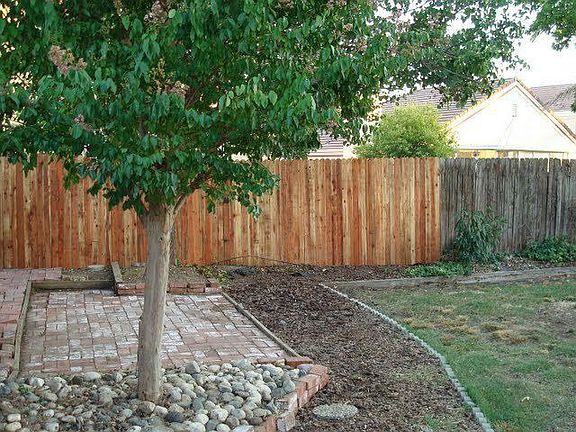 Backyard w/ BBQ area
