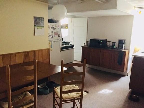 Kitchen with gas stove