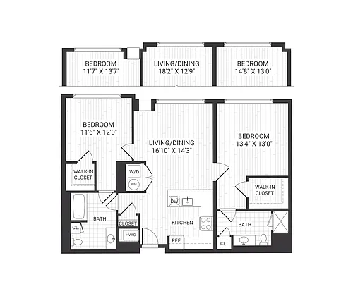 Floor plan B7