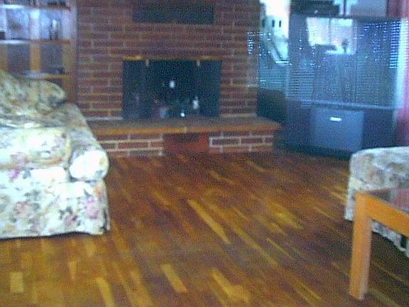 Living with Large Fireplace
