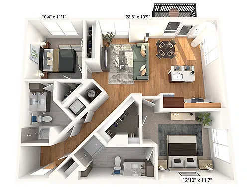 Floor plan B04
