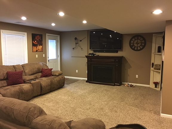 Basement family room